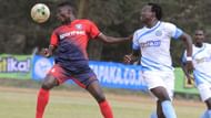 AFC Leopard skipper Robinson Kamura in action